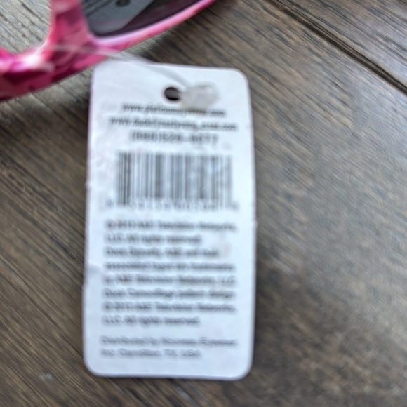 Duck Dynasty A&E Polarized 100% UV protection polycarbonate pink camo sunglasses - Picture 9 of 9